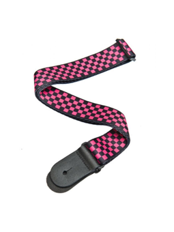 Planet Waves Sublimation Printed Pink/Black Checker