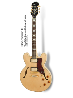 Epiphone Sheraton Ii Natural