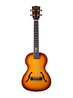 Kala JTE Archtop Tenore With EQ. HoneyBurst