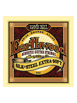 Ernie Ball 2047 - Earthwood Silk & Steel Extra Soft