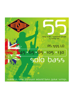 Rotosound RS-555LD Solo Bass Stainless Steel