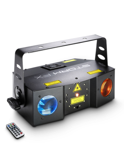 Cameo STORM FX - 3-in-1 lighting effect with Grating Laser, Strobe and Derby Effect