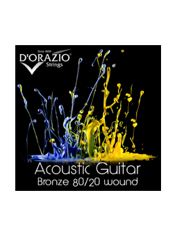 D'orazio 80/20 Acoustic Bronze 9/48