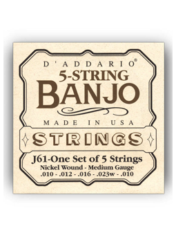 Daddario J61 5-String Banjo