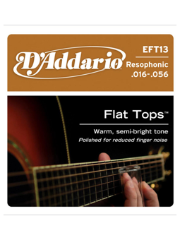 Daddario EFT13 Flat Tops Resophonic
