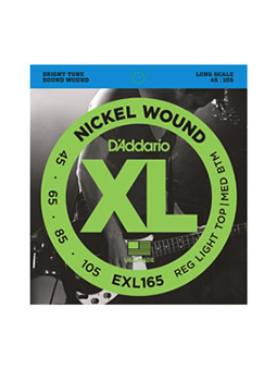 Daddario EXL165 Nickel Wound Bass 45-105