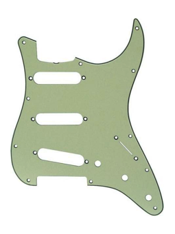 Parts Strat Pickguard Mint Green/Black/MintGreen