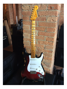 Fender 1954 Heavy Relic Stratocaster 2TS/Red Sparkle