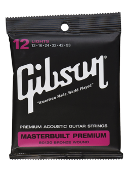 Gibson SAG-BRS12 80/20 Masterbuilt Premium