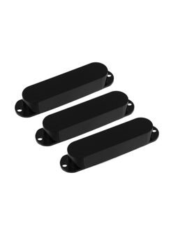 Allparts PC-0446-023 Pickup Covers for Stratocaster Black