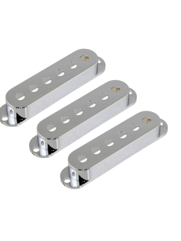 Allparts PC-0406-010 Pickup Covers for Stratocaster Chrome