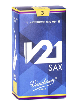 Vandoren Ance Sax Alto Mib V21 n°3  10-Pack