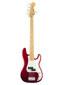 Squier Vintage Modified V Precision Bass Candy Apple Red