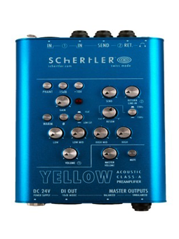 Schertler Yellow Single Preamp.