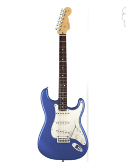 Fender American Standard Stratocaste Rw Ocean Blue Metallic