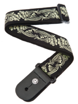 Planet Woven Guitar Strap, Rainforest