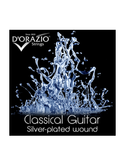 D'orazio Classic Silverplated - Bio Nylon Hard Tension