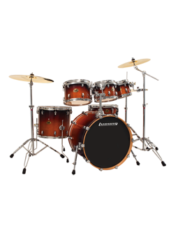 Ludwig LCB622PX Element Lacquer Fusion Deep Brown