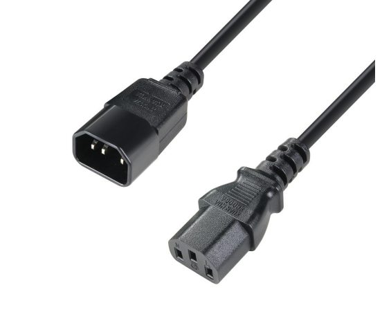 Adam Hall Power Extension Cable C14 C13 1 MT