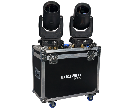 Algam Lighting Kit 2X Beam MB100 + Flightcase