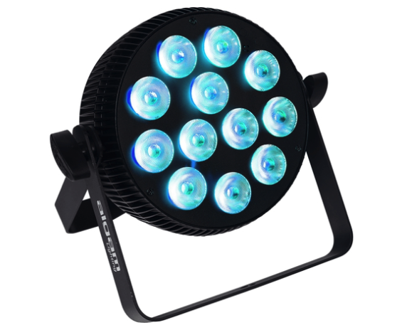 Algam Lighting Slimpar-1210-QUAD 12 X 10W RGBW LED PAR projector