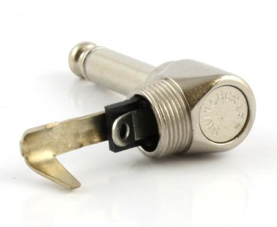 Allparts EP-0289-010 Switchcraft Right Angle Cable Plug