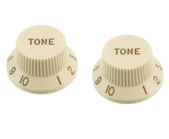 Allparts PK-0153-050 Tone Knobs for Stratocaster Parchment