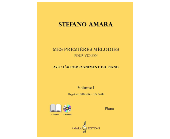 Amara Editions Mes Premières mélodies Volume I + CD