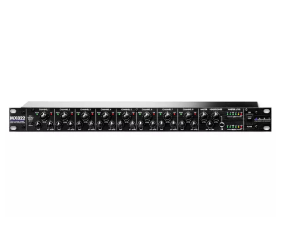 Art MX822 8-Channel Stereo Mixer with Effects Loop