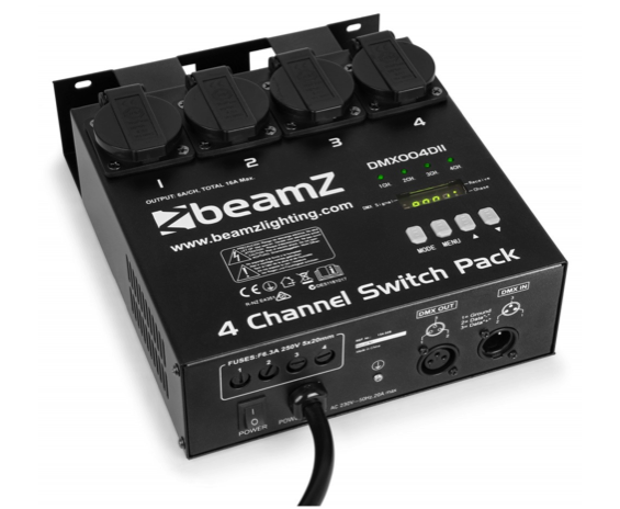 Beamz 4-Channel Switch Pack II