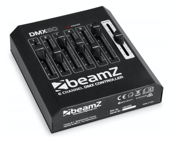 Beamz DMX060 Controller 6ch