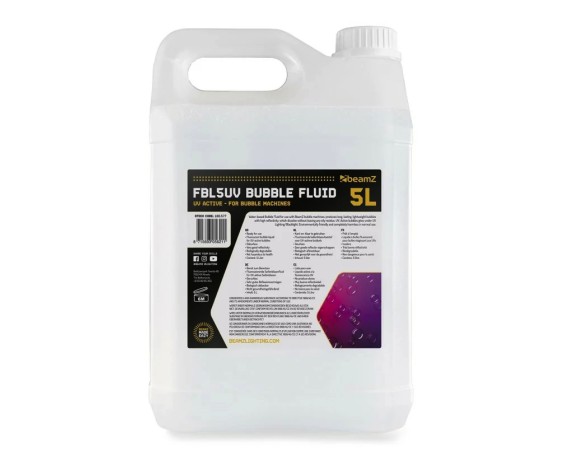 Beamz FBL5UV LIQUIDO BOLLE 5L UV-ACTIVE