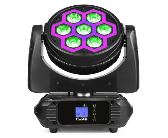 Beamz Fuze712 Wash Moving Head with SMD