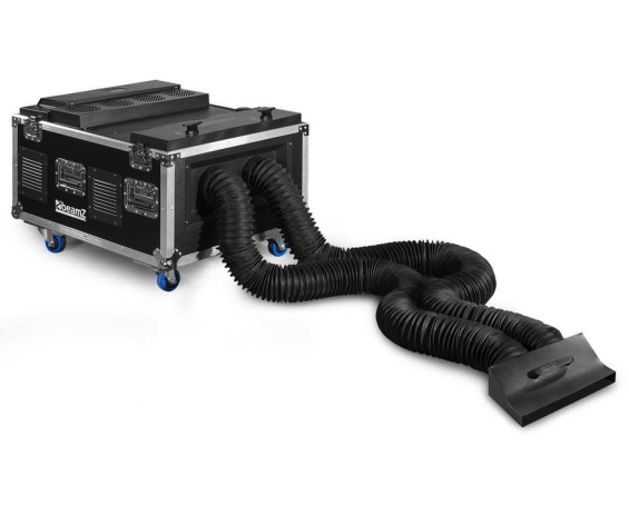 Beamz LF6000 Macchina Nebbia Bassa Waterbase w/Flightcase