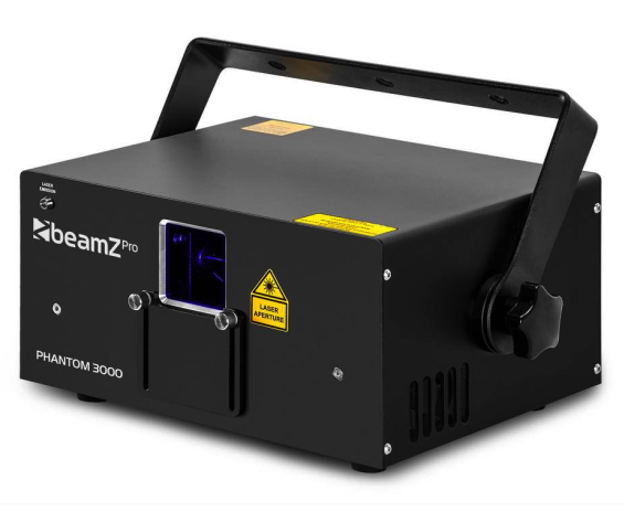 Beamz Phantom 3000 Pure Diode Laser RGB
