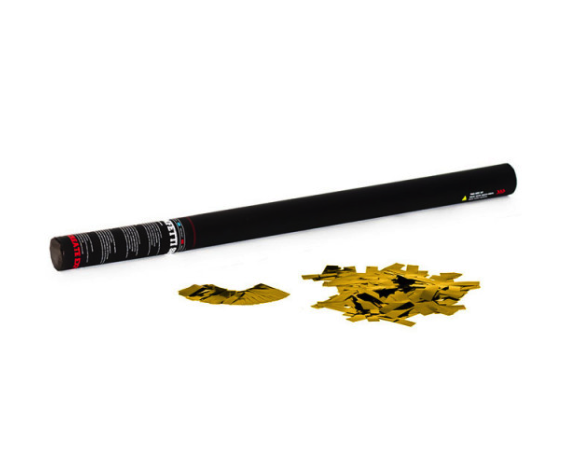 Confetti Maker Handheld Cannon 80cm Metallic Confetti - Gold
