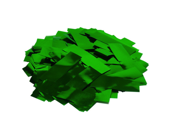 Confetti Maker Slowfall Metallic Confetti Rectangles - Green