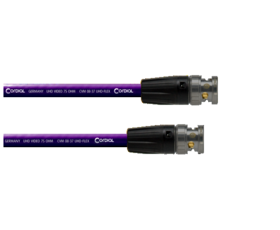Cordial CVP 1 BB-UHD 08-37 Cavo Video BNC/BNC