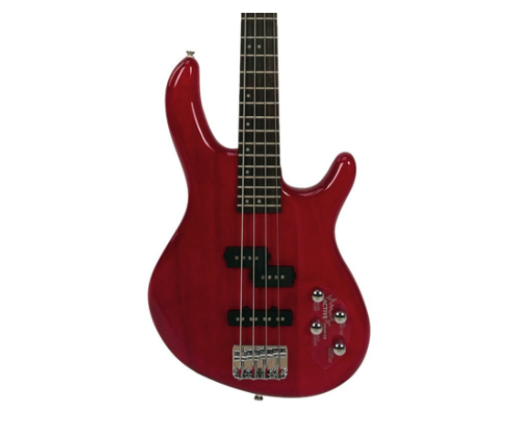 Cort Action Bass Plus Trasparent Red