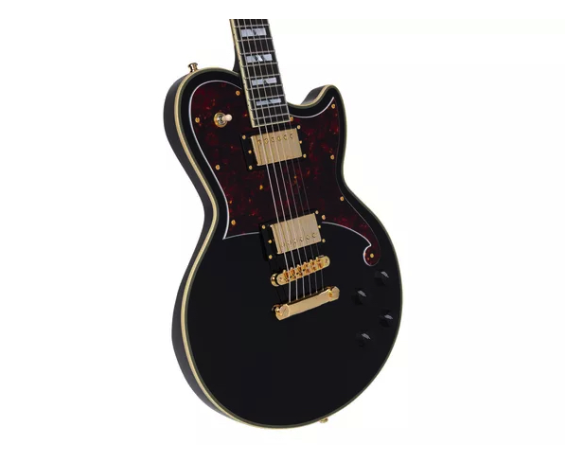 D'angelico Deluxe Atlantic Baritone Solid Black