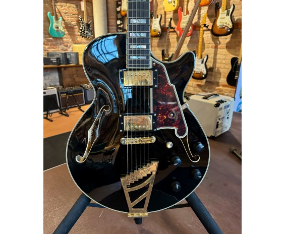 D'angelico Excel SS Solid Black