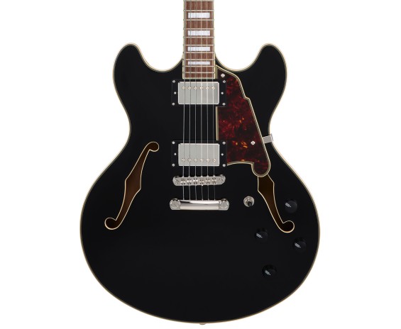D'angelico Premier DC Solid Black