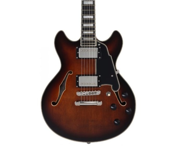 D'angelico Premier mini DC Brownburst