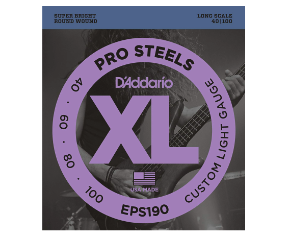 Daddario EPS190 Custom Light Long Scale Bass Strings