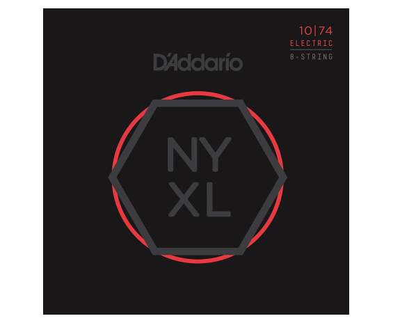 Daddario NYXL1074 8-String  Regular Light  10-74