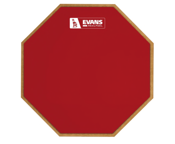 Evans RF12G RED RealFeel - Pad per Allenamento da 12