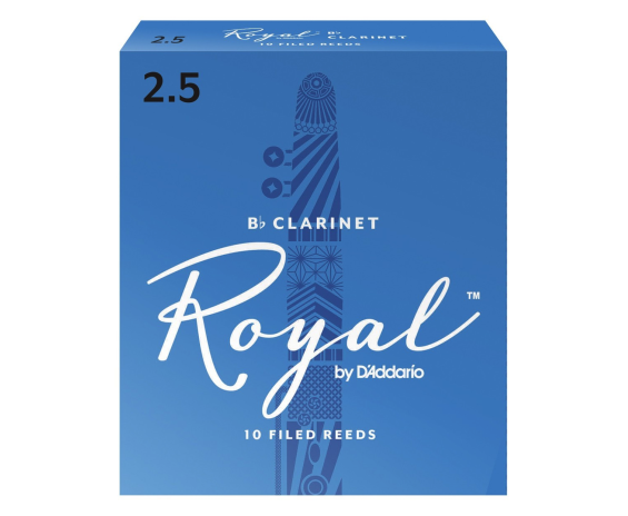 Daddario Rico Royal Bb Clarinet Reeds 2.5