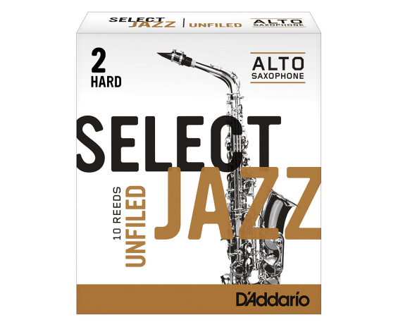 Daddario Ance Select Jazz Unfiled Sax Alto 2H