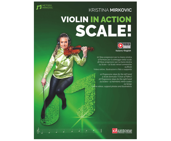 Dantone Violin in Action Scale