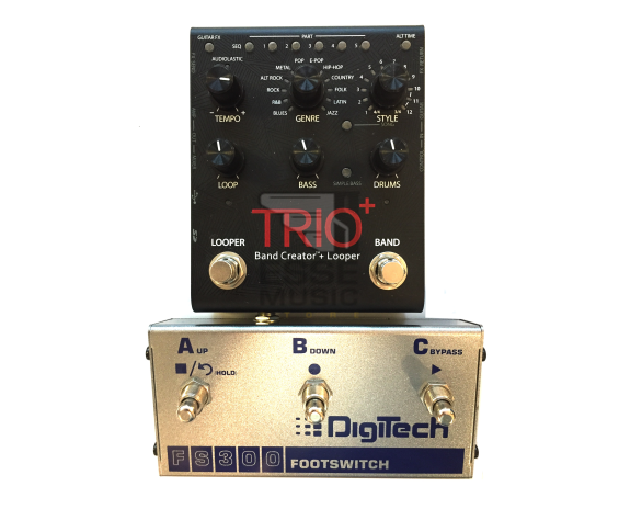 Digitech Trio+ pedal/FS300 footswitch